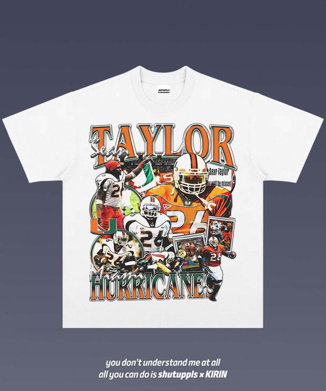 SEAN TAYLOR 1.0 Graphic Tee  American Football  Gift For Fan