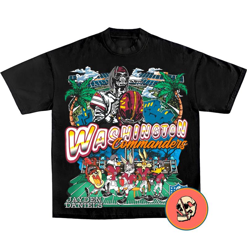 Commanders Shirt, Vintage 90s Unisex Football Tees, Football T-Shirts, Sports Shirt, Game Day Tee, Football Fan Gifts