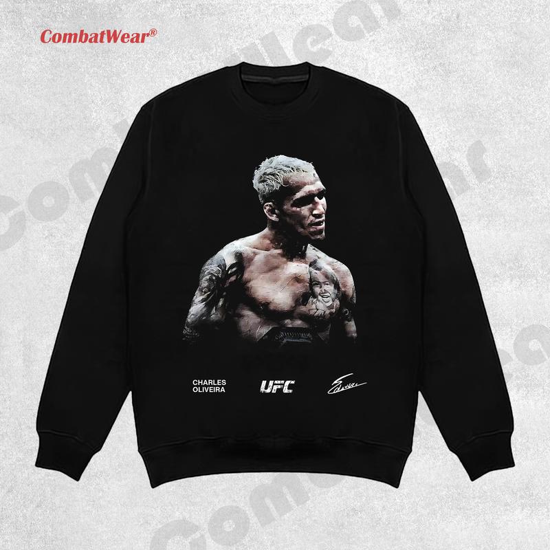 CHARLES OLIVEIRA TEE , Boxing T-shirt, Boxer Tee, Sports Shirt, UFC Shirt, MMA Shirt, Workout T-shirt, Gift for Him Gift For Her Hoodie Sweatshirt