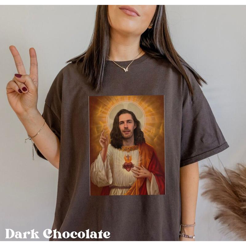 Jesus Shirt, Hozier Tshirt, Hozier Jesus Shirt,  Unreal Unearth Tour Shirt, Wasteland Baby, Hozier Merch Top Womenswear Underwear Lady Comfort Streetw