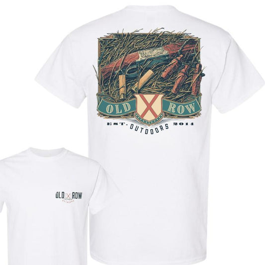 Old Row Outdoors Unisex T-Shirt, Hunter Cotton Tee, The Glock, Full Colors, For Men, For Women