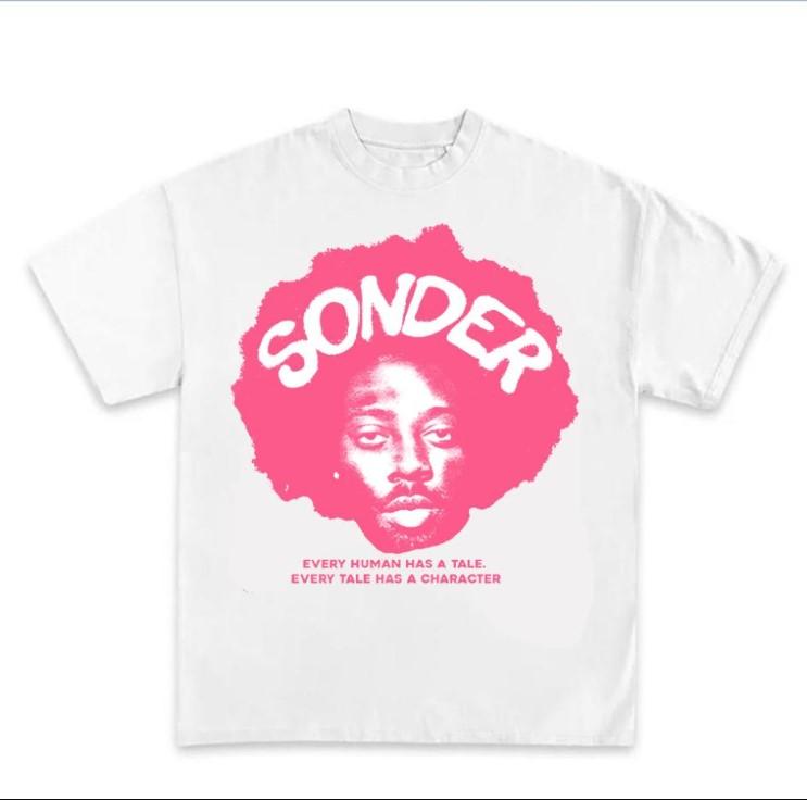 Boxy fitted Brent Pink Faiyaz Pink Shirt