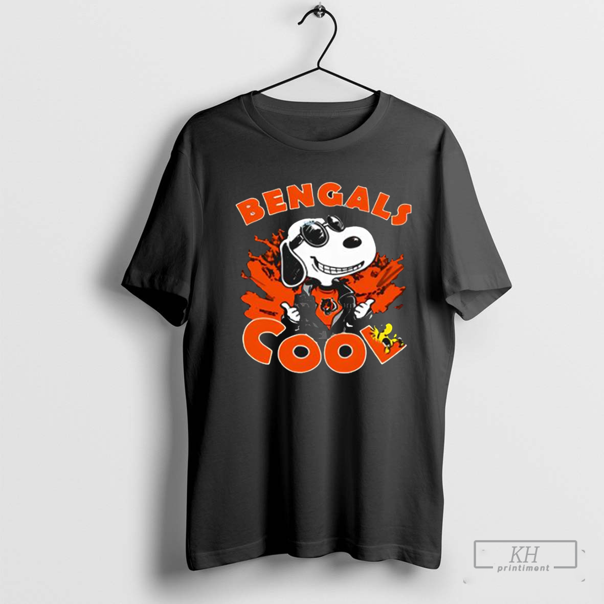 Peanuts Joe Cool Snoopy Cincinnati Bengals Shirt