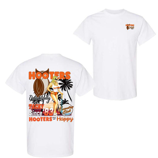 Hooters Country CLub T-shirt 2 side Unisex, Vibrant Tee, Ideal for Gifting For Men - For Women