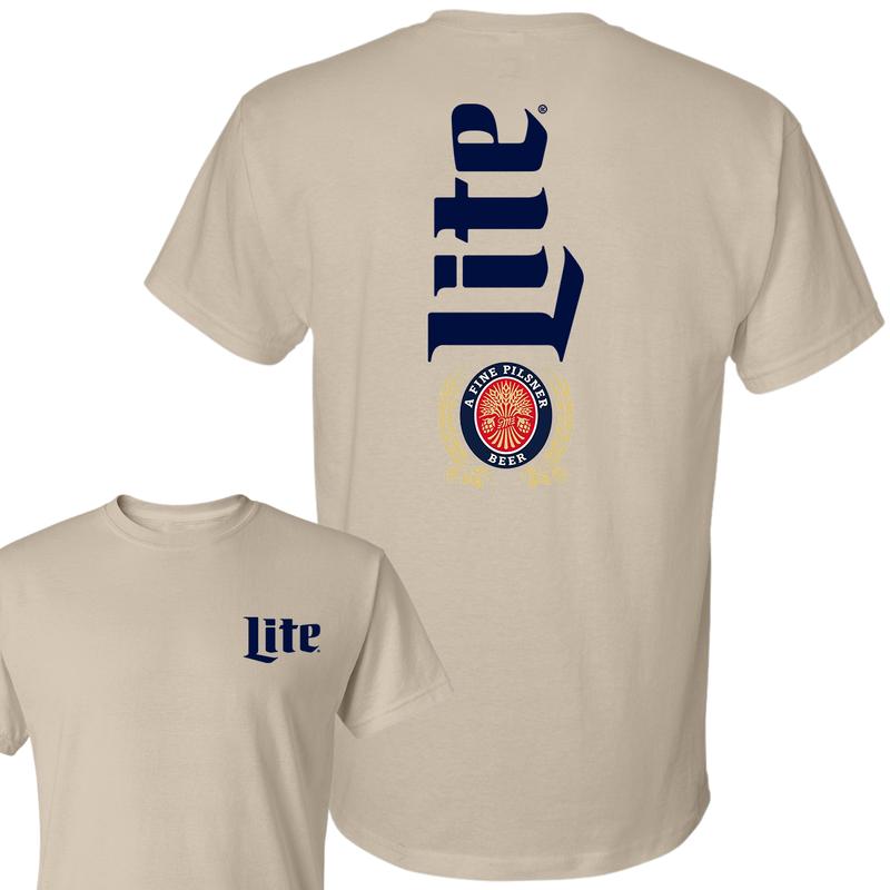 Miller Lite Beer T-Shirt, Full Color T-Shirt, For Men, For Women