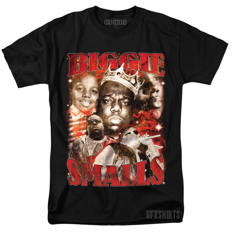 Notorious BIG Graphic Tee Biggie Smalls vtg Rap Graphic design T-Shirt
