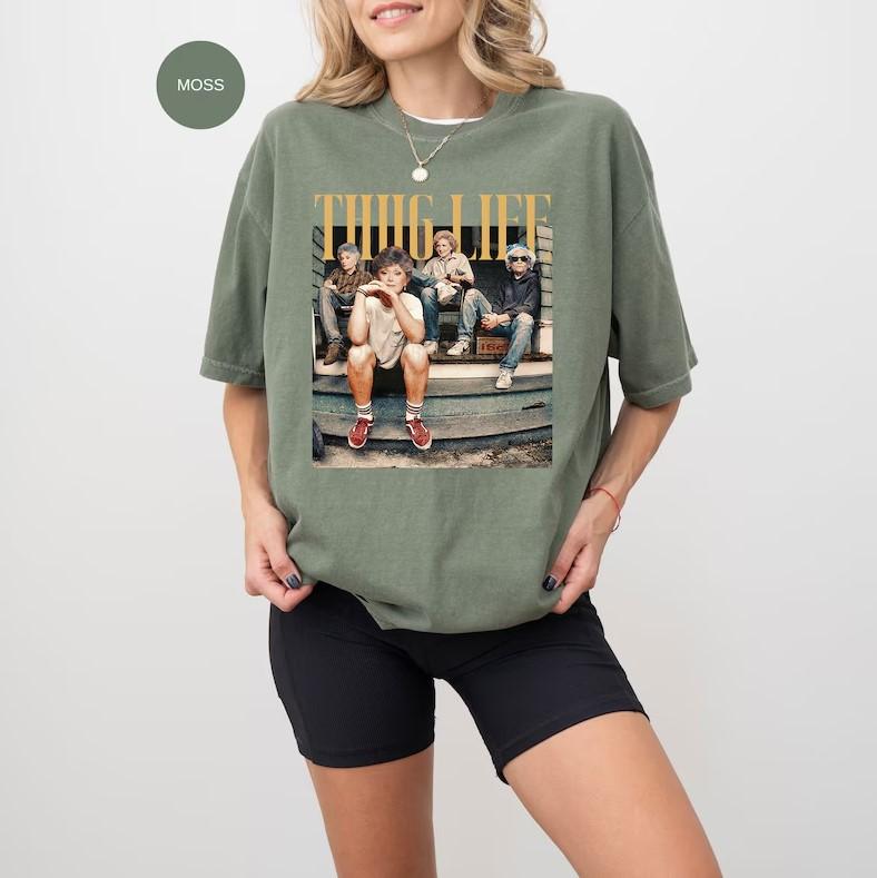 Vintage Golden Girls Thug Life Shirt, The Golden Girls Fan Shirt, Golden Girls Lover Gift, 80s TV Sitcom