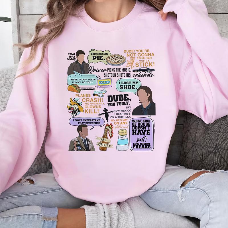 Supernatural Quote T Shirt, Supernatural Gift For Fans , Gift For Woman and Man Unisex T-Shirt Sweatshirt Hoodie