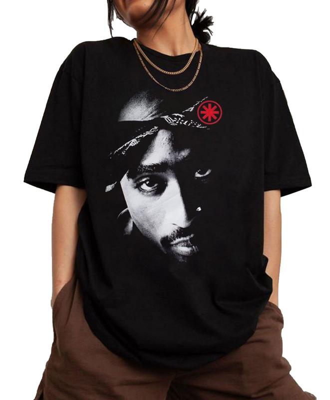 Tupac Graphic Tee, 2Pac 90s Shirt, 2Pac Shirts, Vintage 90s Bootleg Tupac Shirt, 90s Merch, Hip Hop 90s Shirt, Rapper Merch Shirt, 2pac Graphic Tee