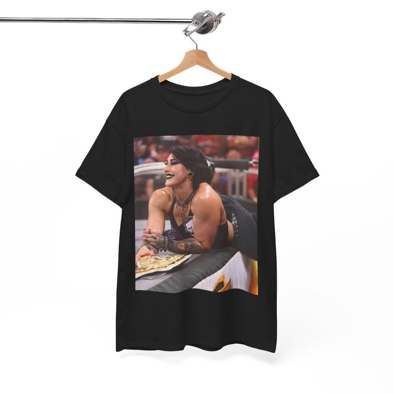 Rhea Ripley Judgement Day WWE Womans Champion Streetwear T-Shirt  Cotton Tshirt