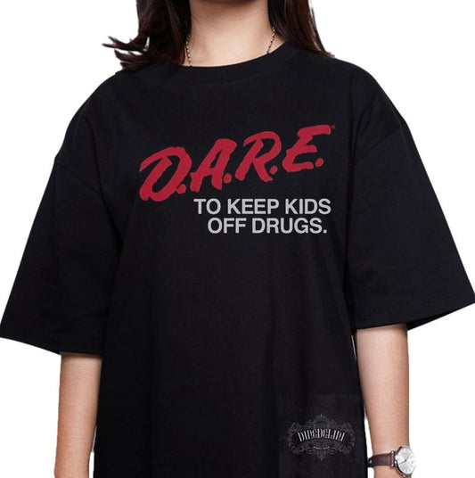 DARE Shirt retro DARE shirt 90s vintage style dare t shirt -unisex graphic tee