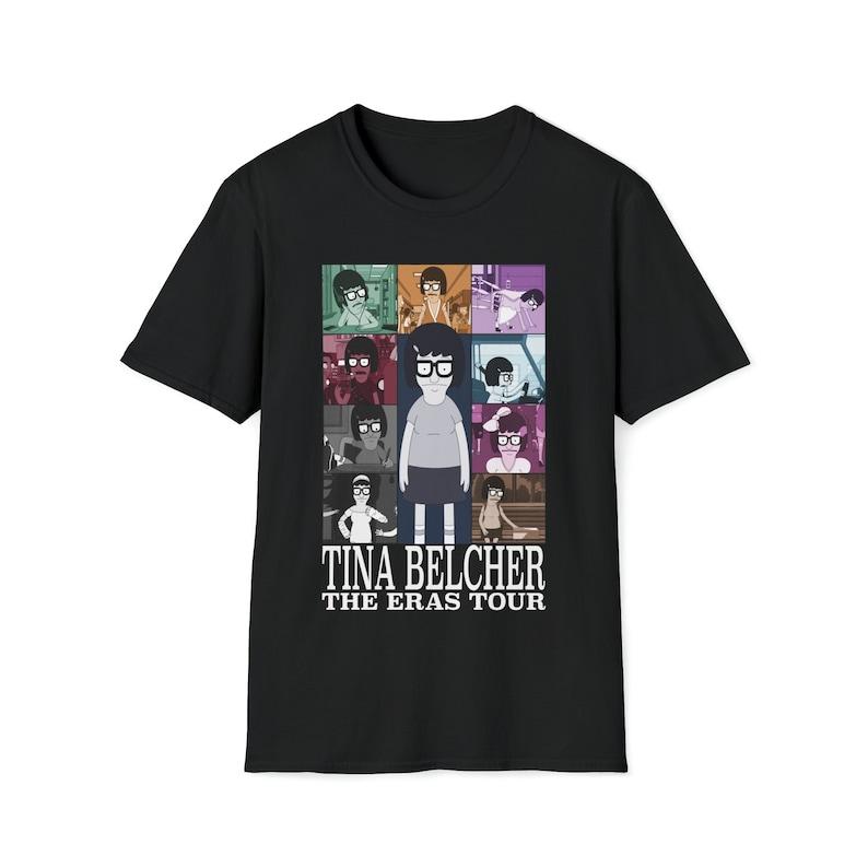 Tina Belcher The Eras Tour Unisex Softstyle T-Shirt, bob's burgers merch, gift for her, gift for him, gift for bob's burgers fans, tv show