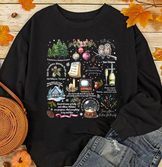 Merry Christmas Songs Lyrics Shirt, Christmas T-shirtSweaterHoodie, Lyrics on a shirt