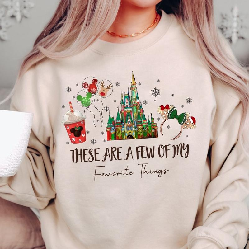 These Are a Few of my Favorite Things Christmas Crewneck Sweatshirt, Hoodie, T-shirt