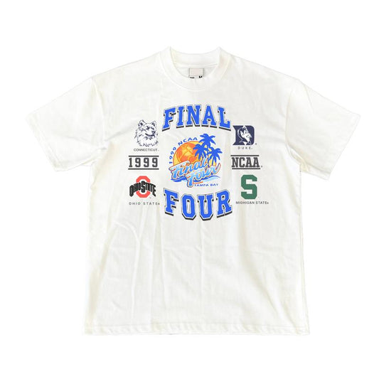 Vintage NCAA Final Four 1999 Duke Ohio State Michigan Connecticut T-Shirt Cotton Short-sleeve Retro Streetwear Tshirt Menswear Top