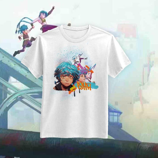 Isha, League Of Legends, Arcane, Vi, Powder, Jinx Unisex Heavy Cotton Tee