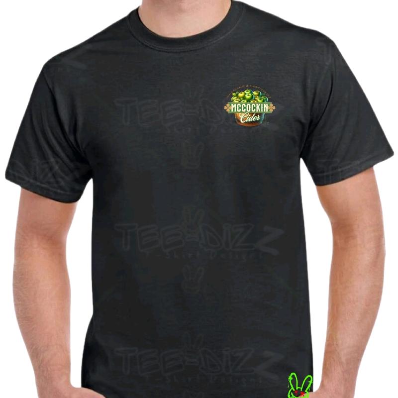 McCockin Cider Men's funny T-shirt- Crewneck humor Menswear Casual Tshirt