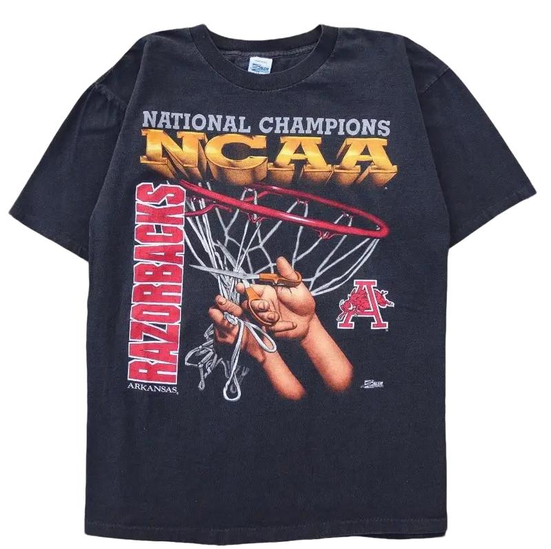 Vintage 90s National Champions NCAA Official T-Shirt Streetwear Clothing, Unisex Tshirt, Boy's Gift, Girl's Gift basketball clothes