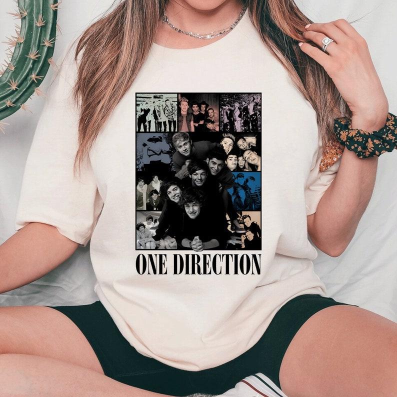Direction Concert Shirt, 1D One Direction Band, 1D Tee, One Direction Music Country Shirt, Gift for 1D Fans Casual Cotton Casual Cotton
