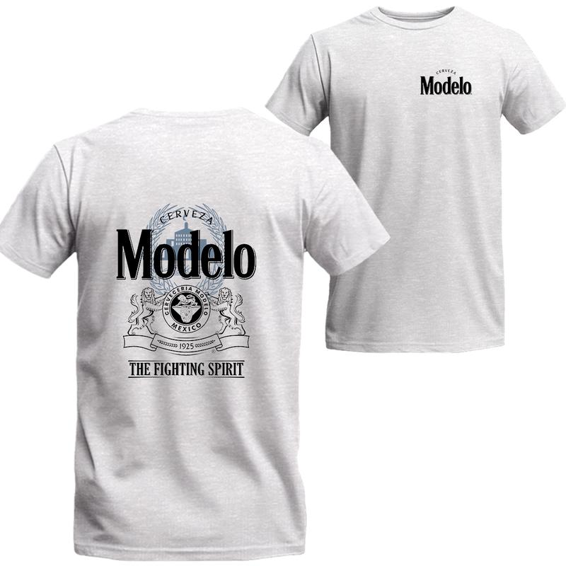 Modelo Especial The Fighting Spirit Classic Logo T-shirt, Modelo Unisex Shirt, Beer Shirt, Menswear Top, Streetwear, Drinking Shirt