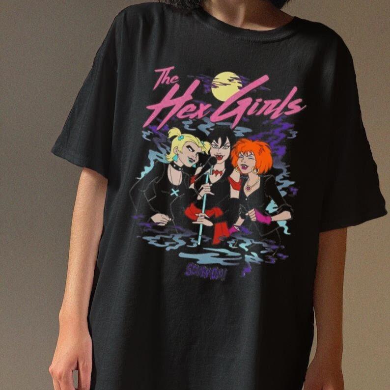 Unisex's Tshirt Size Usa Unisex Heavy Cotton, The Hex Girls Tee, Graphic Shirt, Gift For All,, Y2k Style, The Hex Girls Trending Shirt, Unisex Short S