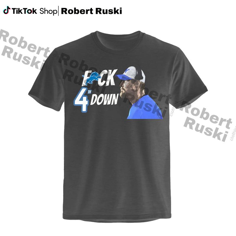 F 4th Down CampbeII Unisex T-Shirt, Dan Lion Football Shirt, Gift For Lion Fan