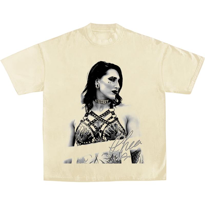 RHEA RIPLEY V3 TEE, Wrestling Tee, WWE Tee, Wrestling Gift, Sports Shirt, Gift for Him Gift For Her Hoodie Sweatshirt Crewneck Streetwear