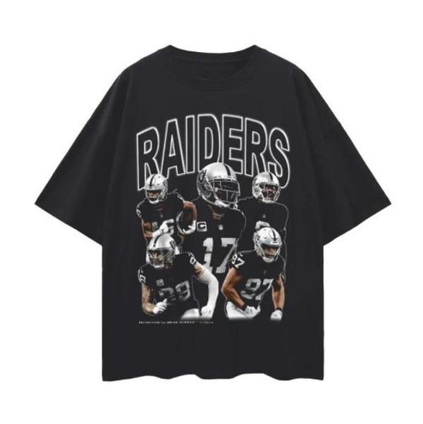 Raiderssss Fans, Wear Your Team Spirit with This Football Tee Highlighting Adams, Crosby, and Bowers