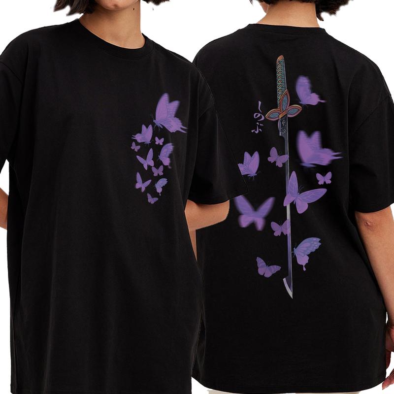 Shinobu Kocho with her Nichirin Sword shirt, Demon Slayer t-shirt, Anime sweatshirt hoodie, Anime lover t-shirt