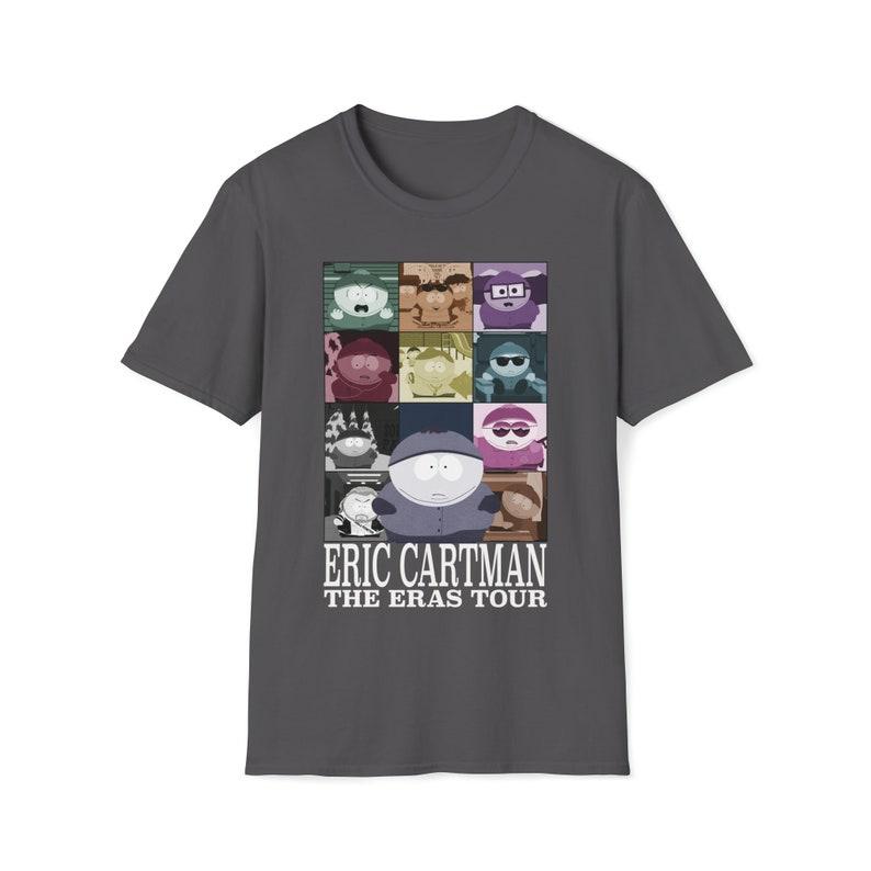 Eric Cartman The Eras Tour Unisex Softstyle T-Shirt, Southpark, tv show, cartoon, Southpark tshirt, gift for her, gift for him