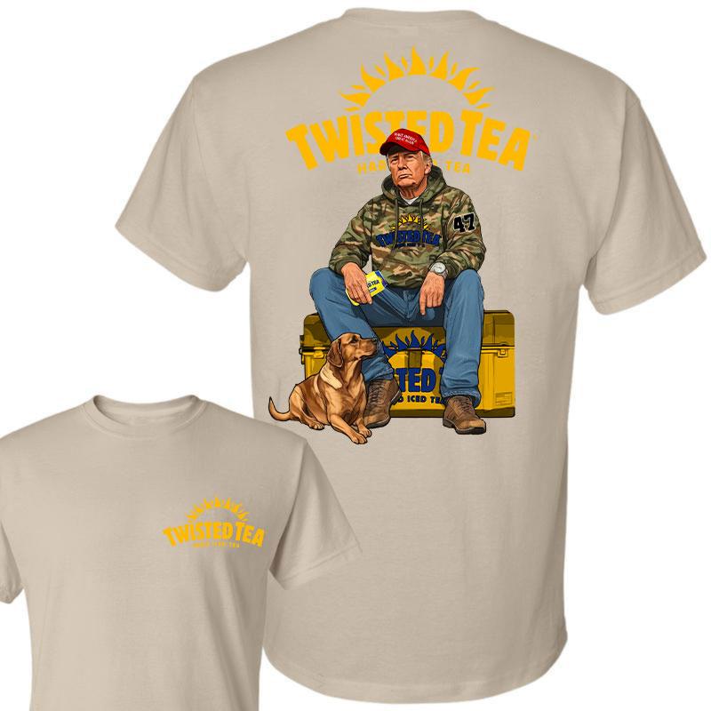 Twisted Teaa Trump Hunting Camo Unisex shirt, Trump won 47th president Election 2024 shirt, Twisted Teaa Fuel Hand Drill Dog Hunt Tee, Trump With Loca