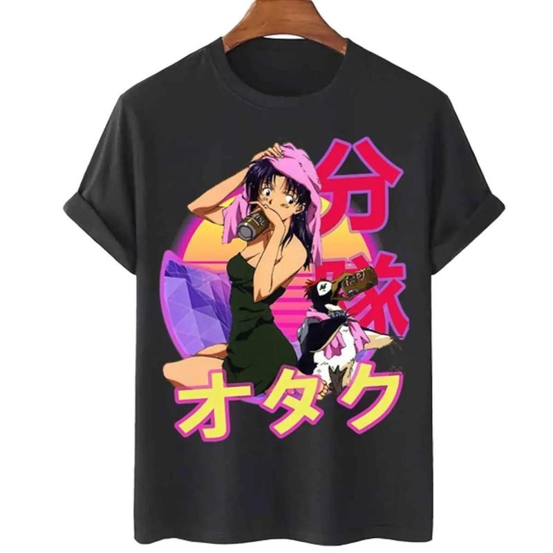 Cool Anime T-Shirt Misato Neon Genesis Evangelion Sweatshirt, Hoodie, Comfort Colors