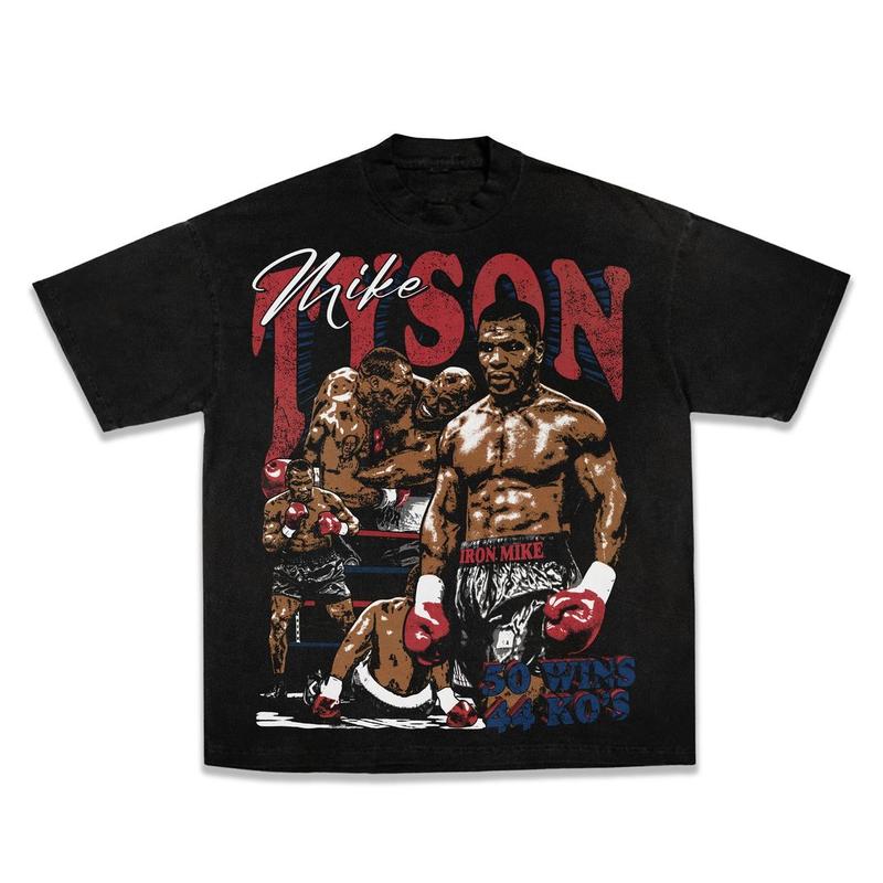 MIKE TYSON TEE, Boxing T-shirt, Boxer Tee, Sports Shirt, UFC Shirt, Workout T-shirt, Gift for Him Gift For Her Hoodie Sweatshirt Streetwear