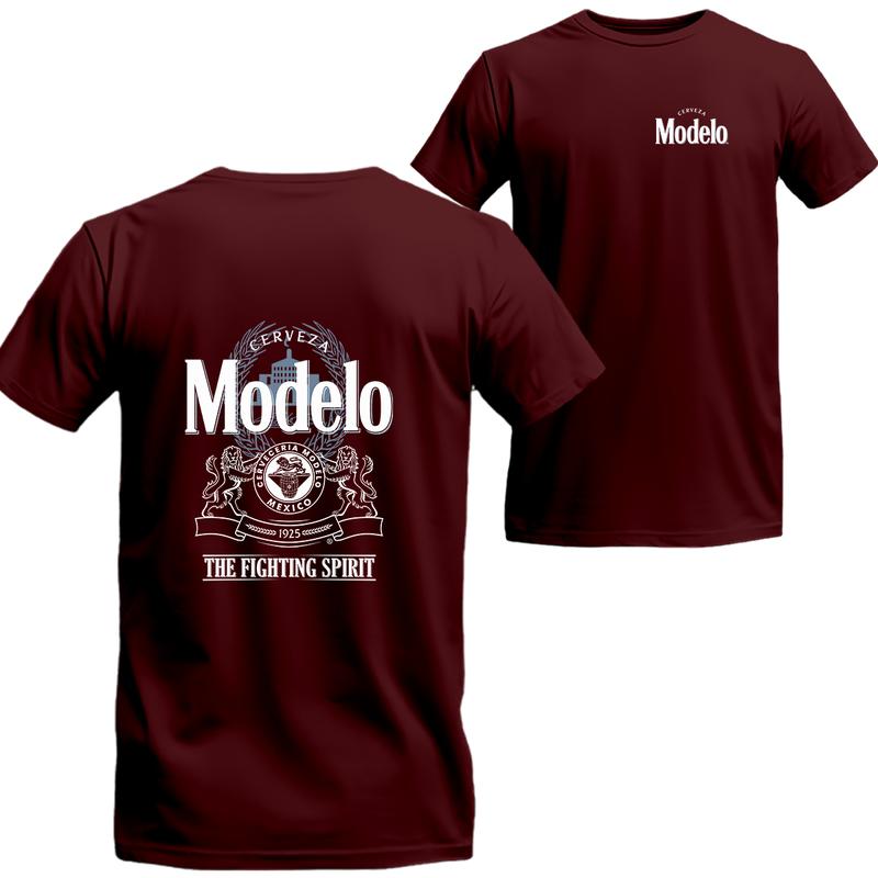 Modelo Especial The Fighting Spirit Classic Logo T-shirt, Modelo Unisex Shirt, Beer Shirt, Menswear Top, Streetwear, Drinking Shirt
