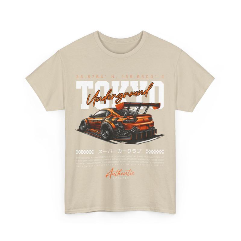 Tokyo Car Heavy Cotton Tee