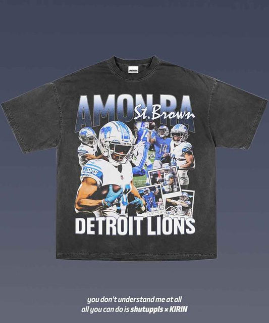 Amon-Ra St.Brown 1.0 Graphic Tee  American Football  Gift For Fan