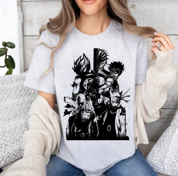 Team 6 main characters shirt sweatshirt hoodies, Dr4gonn B4lll Z Shirt, animee shirt