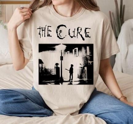 The Cure Boy Don't Cry Shirt, The Cure Guitar 90s Alt Indie Rock Merch, The Cure Band T-shirt Crewneck