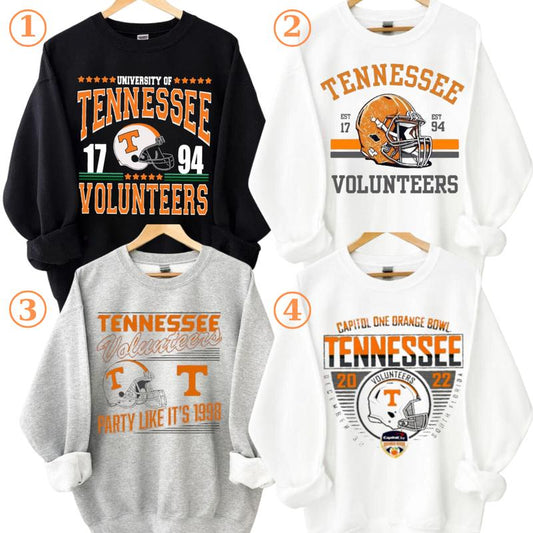 Tennessee Volunteers party like itâ€™s 1794, 2022 helmet shirt, Tennessee Sweatshirt, Gif For Fan men's  sweatshirts