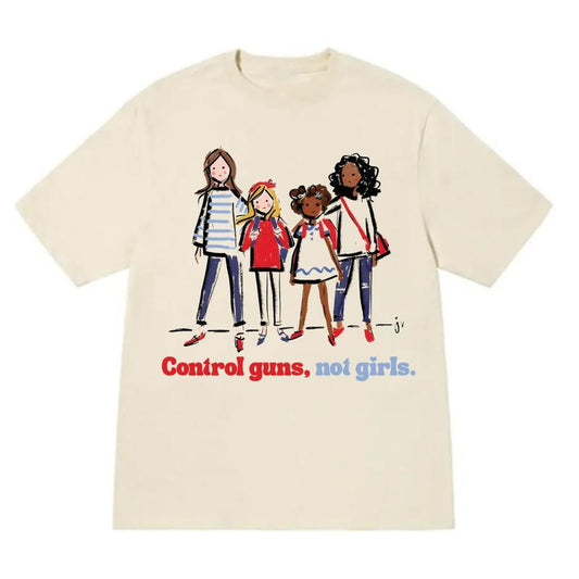 Control Gns Not Girls T-Shirt, Kamala Harris Shirt, Harris Walz Shirt, Feminist Shirt, Vote Shirt