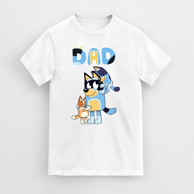 Fathers Day Shirt, Bluey Dad Shirt, Bluey Shirt, Bluey Shirt Dad, Best Dad Ever Gift
