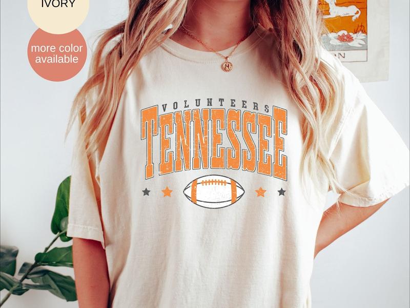 Volunteers Football T Shirt, Tennessee Vols Shirt, Tennessee T Shirt, Vols Football Shirt, Football Tees, Gift For Fan, Viral Shirt, Unisex T-Shirt, G