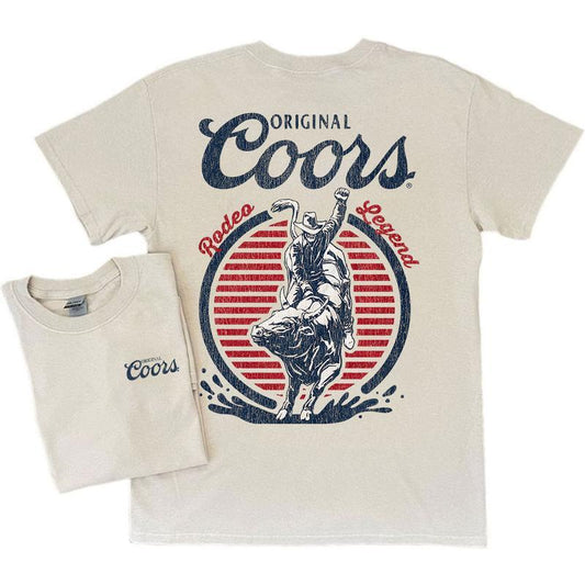 Original Coors Rodeo Legend T-Shirt Sweatshirt Hoodie