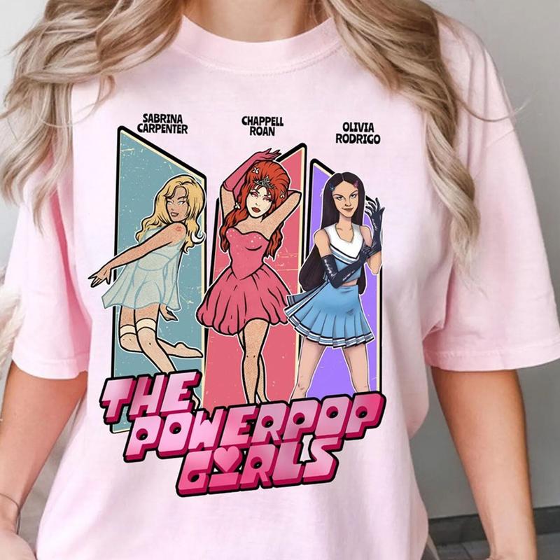 Chappell Powerpopgirl TShirt Sweatshirt Hoodie, Chappell Music Sweatshirt