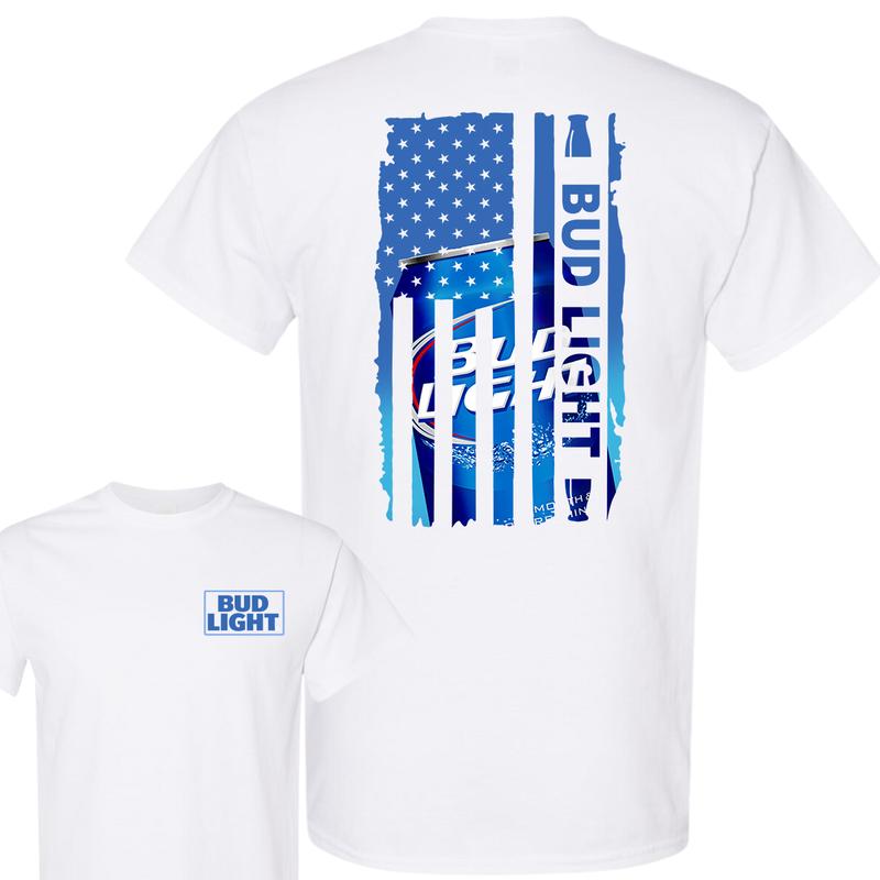 Bud Light Beer T-shirt, Unisex T-Shirt, Full Color T-Shirt, For Men, For Women