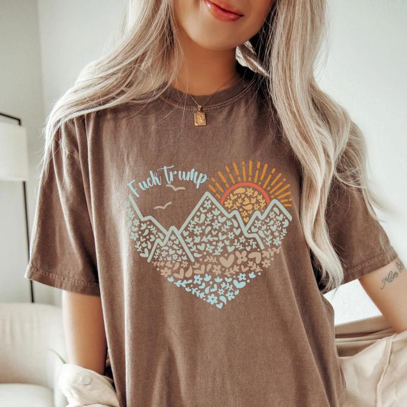 Subtle Anti Trump Shirt, Fuck Trump shirt, Trump Sucks T-Shirt, Feminist TShirt, Liberal Shirt, Political tee, Anti Maga Shirt, Feminist Gifts, Casual