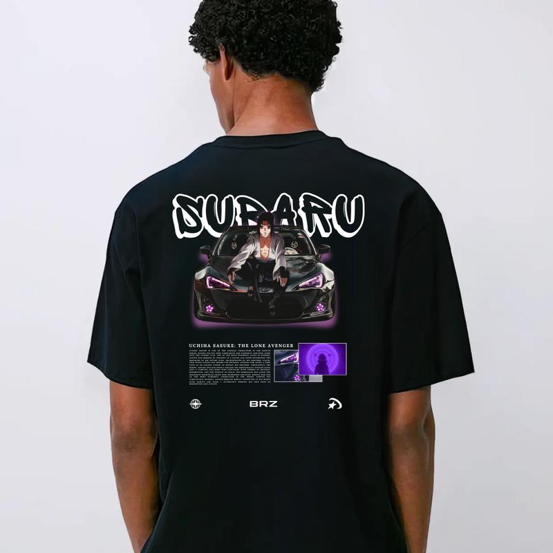 Subaruu BRZz x Sasuke x Street Style T-shirt, Car Enthusiast Shirt, Car Clothing, Classic Car Shirt