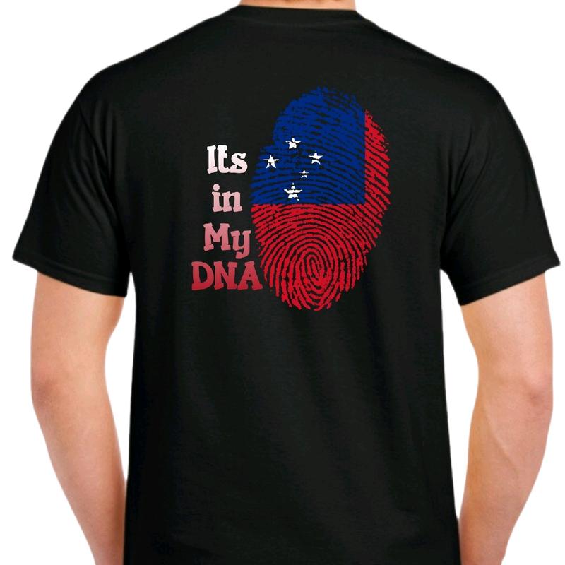 It's in my DNA T-shirt Menswear Crewneck Tshirt Casual Cotton Top t shirt casual unisex tiktok shop