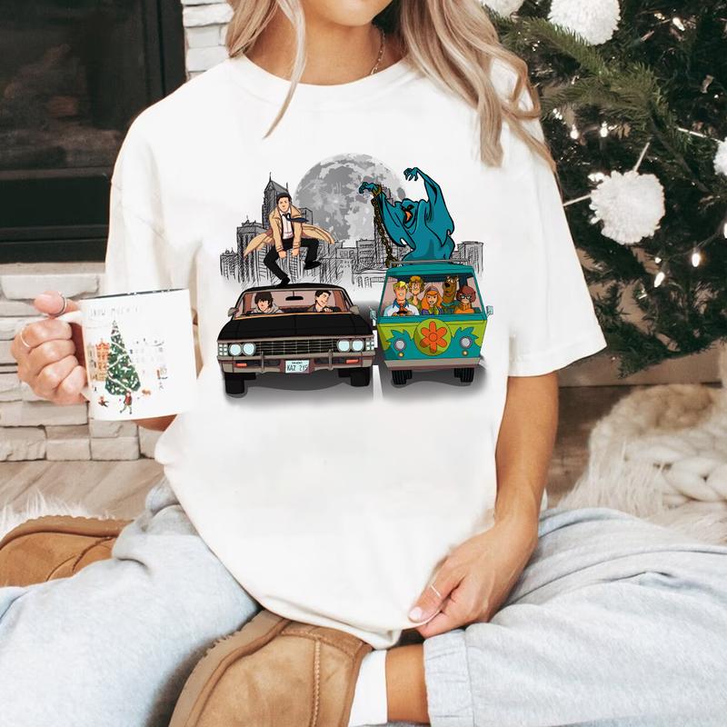 Supernatural T Shirt, Vintage Supernatural T Shirt, Gift For Woman and Man Unisex T-Shirt Sweatshirt Hoodie Casual Cotton