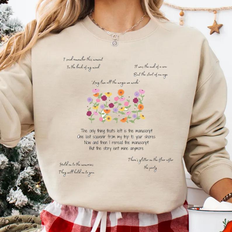 Song Mashup TshirtSweatshirtHoodie, Long Live Tshirt, Flowers Vintage Suprised Song Sweatshirt, Vintage Style Tshirt